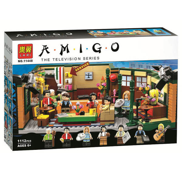اسباب بازی ساختنی برند نامشخص-- ساختنی لاری مدل Amigo کد 11448