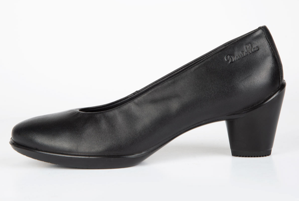 کفش زنانه تخت دنیلی-Daniellee کفش چرم زنانه پاشنه بلند مدل Amitis 65 - مشکی