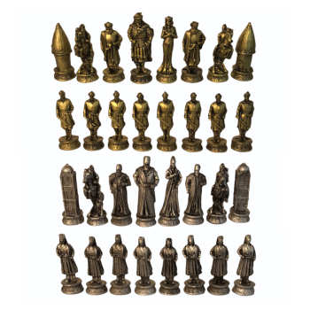 شطرنج برند نامشخص-- مهره شطرنج مدل پلی استر عثمانی