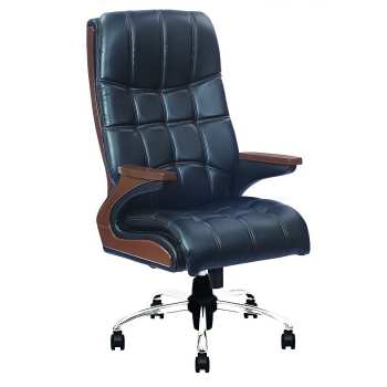 صندلی مدیریتی برند نامشخص-- صندلی مدیریتی مدل SM 840- سرمه ای زیبا