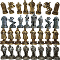  مهره شطرنج  فانتزی مدل E05 مجموعه 32 عددی