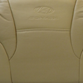  روکش صندلی خودرو مدل SA01 جنس چرم رنگ کرم برای سوناتا YF
