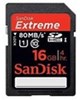  SanDisk SDHC Extreme 533X - 16GB