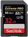  32GB - Extreme Pro V30 Class 10 UHS-I U3 95MBps 633X SDHC