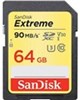  SanDisk 64GB - Extreme V30 UHS-I U3 Class 10 600X 90MBps SDXC