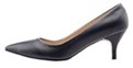  کفش چرم طبیعی زنانه مدل 13-446- رنگ مشکی