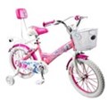  دوچرخه شهری مدل Ellys DPK سایز 16- دخترانه صورتی- با کمکی