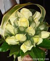  دسته گل عروس رز نباتی H 522