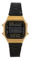 ساعت مچی دیجیتالی مدل A168WEGB-1BDF-کلاسیک مشکی و طلایی