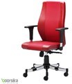  صندلی کارمندی و کارشناسی مدل سورنا - K907z با روکش چرم یا پارچه