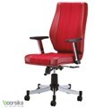  صندلی کارمندی و کارشناسی مدل سورنا - B907z با روکش چرم یا پارچه