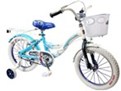  دوچرخه شهری مدل Frozen BL سایز 16-سفید وآبی طرح کارتون فروزان