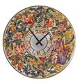  ساعت دیواری طرح آنتیک کد 1425 - طرح گل بته