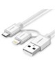  UGREEN کابل تبدیل USB به Lightning-لایتنینگ- US165 طول 1.5 متر