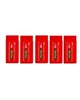  Faber-Castell پاک کن مدل PVC بسته 5 عددی - رنگ قرمز