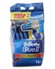  Gillette خودتراش مدل Blue 2 plus بسته 14 عددی