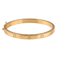 دستبند طلا 18عیار زنانه رنگ طلایی کد 2-B141