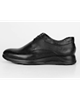  چرمیران کفش چرم مردانه مدل pm1027 - مشکی - طرح ساده و فلوتر