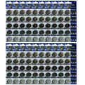  باتری سکه ای تیانکیو مدل CR2032 بسته 100 عددی