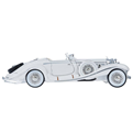  ماشین بازی مدل Benz classic کد 1936