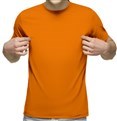  تیشرت آستین کوتاه مردانه کد 1TOR رنگ نارنجی