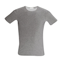  تی شرت مردانه کد 654-20-53130 - طوسی تیره - نخ - طرح دار