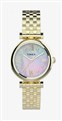  ساعت مچی زنانه مدل TW2T78900 - بند برنج طلایی با صفحه گرد صدفی