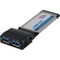   Digital 2-Port ExpressCard SuperSpeed USB 3.0 Card Adapter