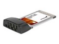  PCMCIA-3 Port CardBus 1394a FireWire Adapter Card