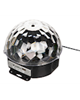  - اسپیکر و رقص نور باسیم مدل LED Crystral Magic Ball Light