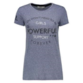  تی شرت زنانه کالینز مدل CL1032823-BLUE MELANGE
