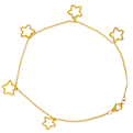  پابند طلا 18 عیار 5 ستاره-مدل MA0069
