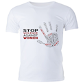  تی شرت مردانه طرح خشونت علیه زنان را متوقف کنید  کد CT10109