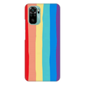 کاور سیلیکونی طرح رنگین کمان RH-01 گوشی شیائومی Redmi Note 10 4G