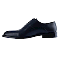  کفش چرم مردانه مدل Lo-3023 - سرمه‌ای - رسمی و مجلسی
