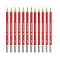  مداد قرمز پنتر Checking Pencil Triangular کدBP112 - بسته 12 عددی