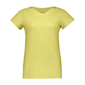  تی شرت زنانه مدل 1521128-19 - رنگ زرد لیمویی - پنبه -آستین کوتاه