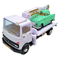  ماشین بازی مدل کامیون خاور جرثقیل کد DBS_10512 مجموعه دو عددی