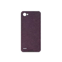 - استیکر موبایل-برپوش برچسب پوششی ماهوت مدل Purple-Leather برای گوشی موبایل ال جی Q6