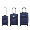  مجموعه سه عددی چمدان مدل 0301A - سرمه ای
