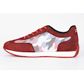  کفش زنانه مدل Dani L Active Sneaker- قرمز -چرم طبیعی جیر و پارچه