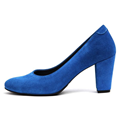 کفش زنانه سوری مدل SH103  - آبی - پاشنه دار