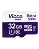 Vicco man 32GB - microSDHC Extre 533X Class 10 UHS-I U1 80MBps+Adapter SD
