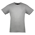  تی شرت مردانه مدل 1431202-93 - طوسی ساده - نخ - آستین کوتاه