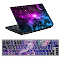  استیکر لپ تاپ طرح کهکشانی کد 0909-98 برای لپ تاپ 15.6 اینچ 