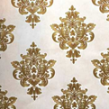  کاغذ دیواری مدل کارلوتا کد 16249  - بژ طلایی