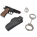 تفنگ بازی گانهر مدل پلیس مجموعه 4 عددی