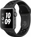  Watch 3 Nike+ PLUS-GPS-38mm-Space Gray with Nike Sport Band