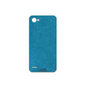 - استیکر موبایل-برپوش برچسب پوششی ماهوت مدل Blue-Leather برای گوشی موبایل ال جی Q6