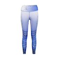  لگینگ ورزشی زنانه کد W02226-004 - آبی سفید - طرح دار